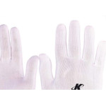 Luva Helanca Kalipso Nylon Branca  - Kit C/12 