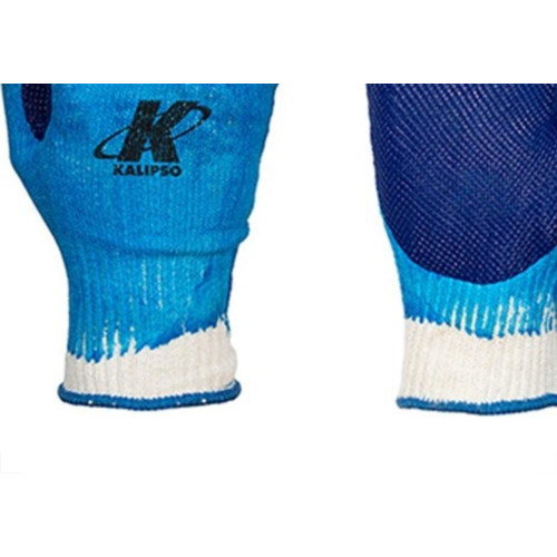 Luva Malha Kalipso Bluegrip Palma Emboarrachada M Par  - Kit C/12 