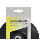 Disco Borracha Roma 7'' Para Esmerilhadeira Furo 5/8'' 7020 8