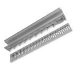 Ralo Linear Roma Com Grelha 14,5X100Cm 6090 6