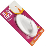 Gancho Adesivo Primafer Branco Plastico 2 1Kg 1Pecas Grande 2505