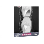 Gancho Adesivo Primafer Branco Inox 1 1Kg 2Pecas Medio Pr2592