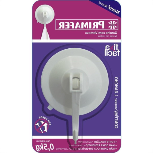 Gancho Ventosa Primafer Pastico 0,5 1Kg 1Pecas Pr2584