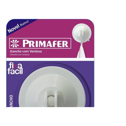 Gancho Ventosa Primafer Pastico 0,5 1Kg 1Pecas Pr2584