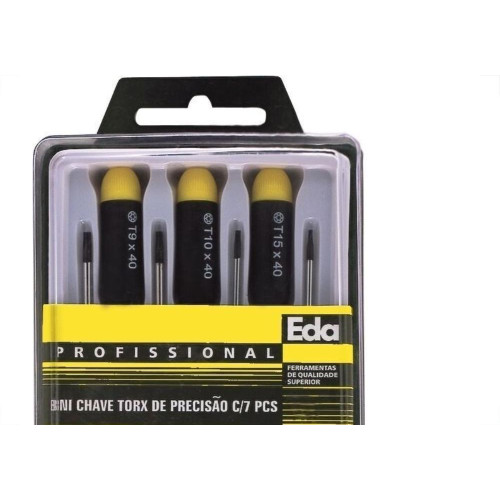 Chave De Precisao Eda Torx 7 Pecas 8Ni