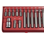 Ponteira Torx Eda Longo/Curto Kit 16Pecas 8Sq