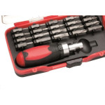 Ponteira Eda Fenda/Philips/Torx Com Catraca 21Pecas 9Je