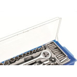 Soquete Excellent Bits Com Catraca Encaixe 1/4 E 3/8''Com 40Pecas 8Zi