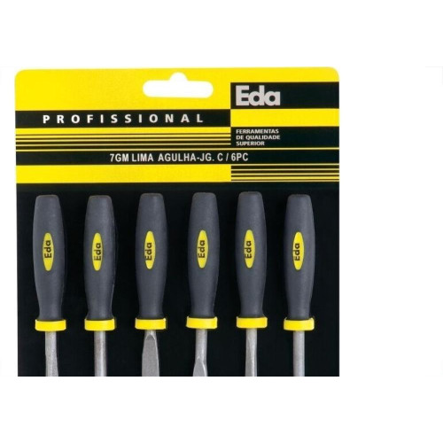 Lima Agulha Eda Kit Com 06Pecas 7Gm-1