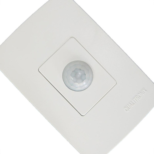 Kit C/3 - Sensor Qualitronix Parede Embutir Foto 180° Bra...