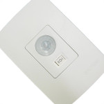 Sensor Qualitronix Parede Embutir Foto 180° Com Chave Branco Qi6M