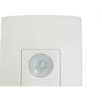 Sensor Qualitronix Parede Embutir Foto 180° Com Chave Branco Qi6M