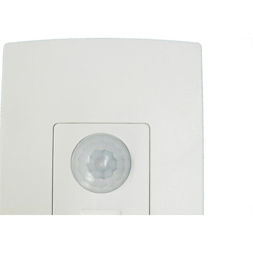 Sensor Qualitronix Parede Embutir Foto 180° Com Chave Branco Qi6M