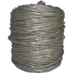 Fitilho Torcido Grosso Cinza Rolo 0214 1292