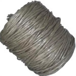 Fitilho Torcido Grosso Cinza Rolo 0214 1292