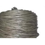 Fitilho Torcido Grosso Cinza Rolo 0214 1292