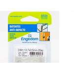 Protetor Adesivo Engedom Redondo 12,7X3Mm 20Pecas 2238