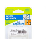 Protetor Adesivo Engedom Redondo 19X4Mm 12Pecas 2241