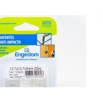 Protetor Adesivo Engedom Quadrado 12,7X3Mm 20Pecas 2245
