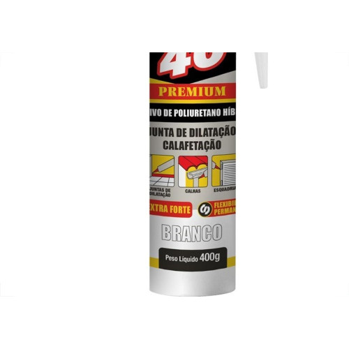 Cola Selanternae Pu40 Garin Polidag Cinza 400G Ppuc-400