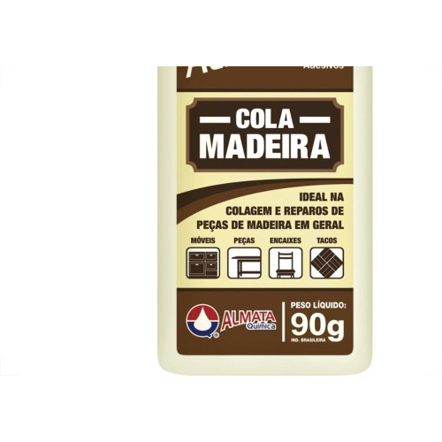 Cola Madeira Almaflex 90G 0196 637 - Kit C/12 