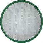 Peneira Mm Fuba 25Cm Chapa Expandida Aro Plastico Verde 24038