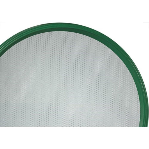 Peneira Mm Fuba 30Cm Chapa Expandida Aro Plastico Verde 24039