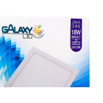 Luminaria Led Plafon Galaxy Embutir Quadrado 24W 3000K 29,5Cm 1912S