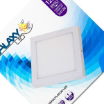 Luminaria Led Plafon Galaxy Externo Quadrado 12W 6500K 15,5Cm 2058S