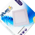 Luminaria Led Plafon Galaxy Externo Quadrado 18W 3000K 20,5Cm 2059S