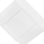 Centrinho Legrand Pvc Externo Com Tampa Branca 04Din 134104