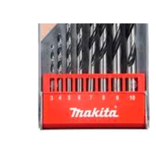 Broca 3 Pontas Para Madeira Makita 03A10Mm Com 8 Pecas D-77257