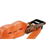 Cinta Para Carga Multifitas Com Catraca 3Toneladas Laranja 50Mmx9M ''J'' 1Peca 