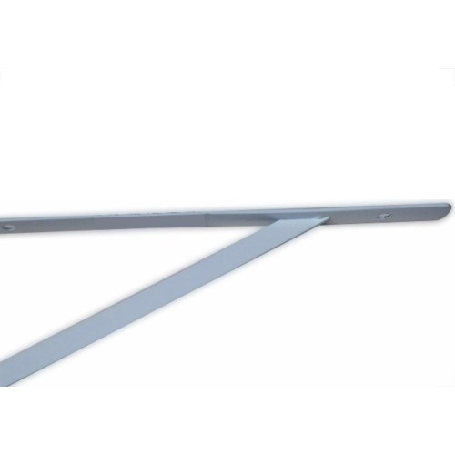 Suporte Prateleira Hayner Leve Branca 25Cm Peca 201436 - Kit C/12 