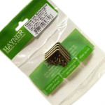 Cantoneira Moveis Hayner Bicromatizada 1'' 04Pecas 93706