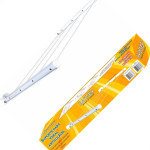 Varal Dobravel Hayner Parede Branco 50Cm 93836