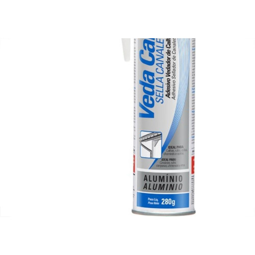 Cola Sela Calha Tekbond Aluminio 280G 
