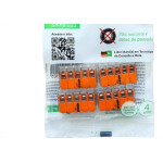 Conector Emenda Wago Flow 5Polo 4Mm Cm 4Pecas 415 