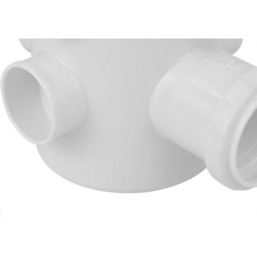Caixa Sifonada Amanco Branca Quadrada 15X15X50 20770