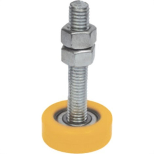 Roldana Guia Detoni 17X44 Nylon Com Rolamento  - Kit C/2 