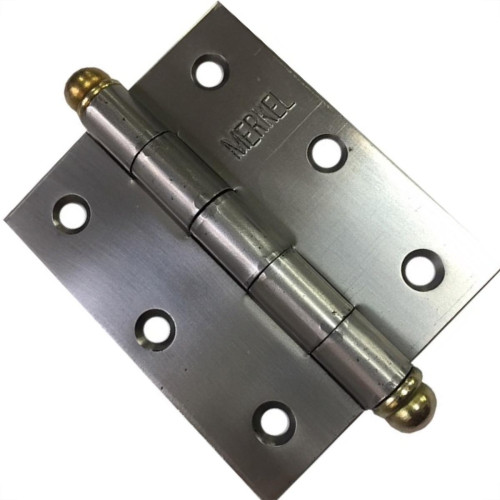Dobradica Serralheiro Merkel 153 Fp 3X2.1/2''  - Kit C/12 