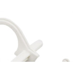 Abracadeira Plastico Para Sifao G3 Fecho Hidrico Branco Abbs