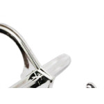 Abracadeira Plastico Para Sifao G3 Fecho Hidrico Cromado Abcs