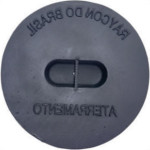 Tampa De Ferro Fundido P/Caixa De Pvc P/Para Raio Dr102F