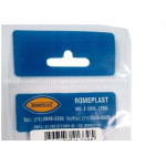 Parafuso Jomarfix Romeplast Chata Com Bucha 05 12Pecas 