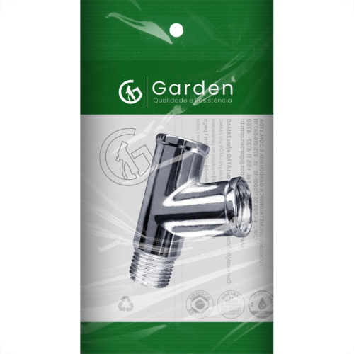 Juncao Filtro ''Y'' Garden Zamac 1/2'' 10870E Juncao Filtro ''Y'' Garden Zamac 1/2'' 10870E