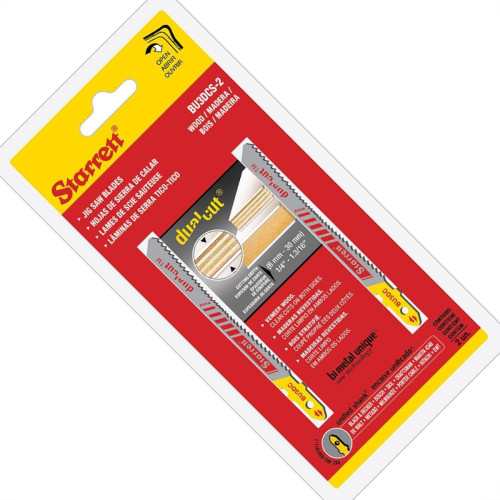 Serra Tico Starrett Mdf 2 Pecas Bu3Dc-2