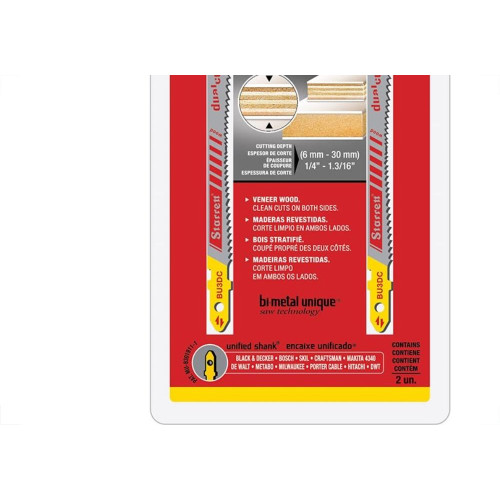 Serra Tico Starrett Mdf 2 Pecas Bu3Dc-2