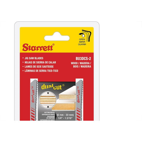 Serra Tico Starrett Mdf 2 Pecas Bu3Dc-2