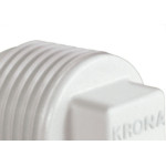 Plug Branco Krona Rr 2'' 298 - Kit C/5 